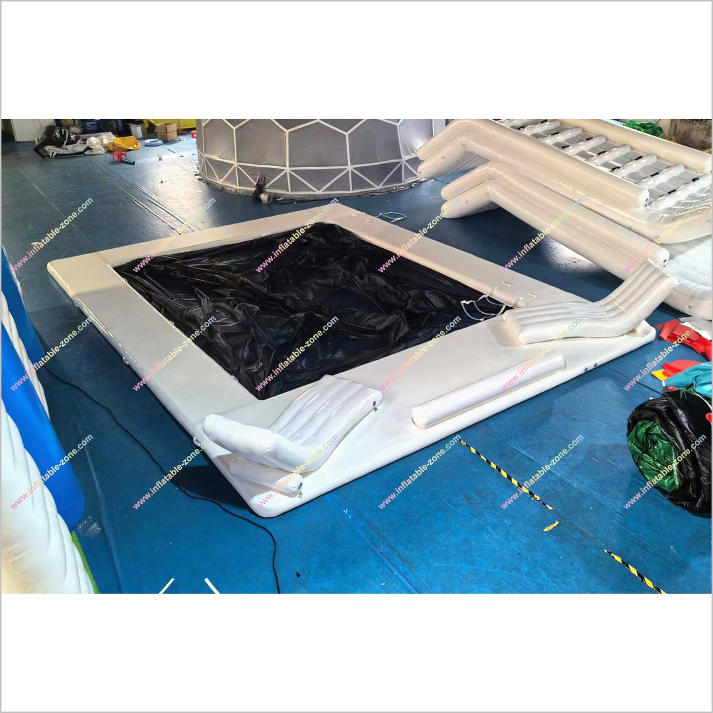 Swimming Pool Ocean Inflatable Water Platform And Sofa Yacht Pool Outdoor Leisure Floating Water Park Near Me - Inflatable-Zone
