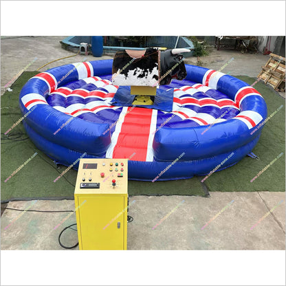 Rotating Electric Mechanical Bull Riding Hot Outdoor Party Inflatable Mattress Rent Mechanical Bull Near Me