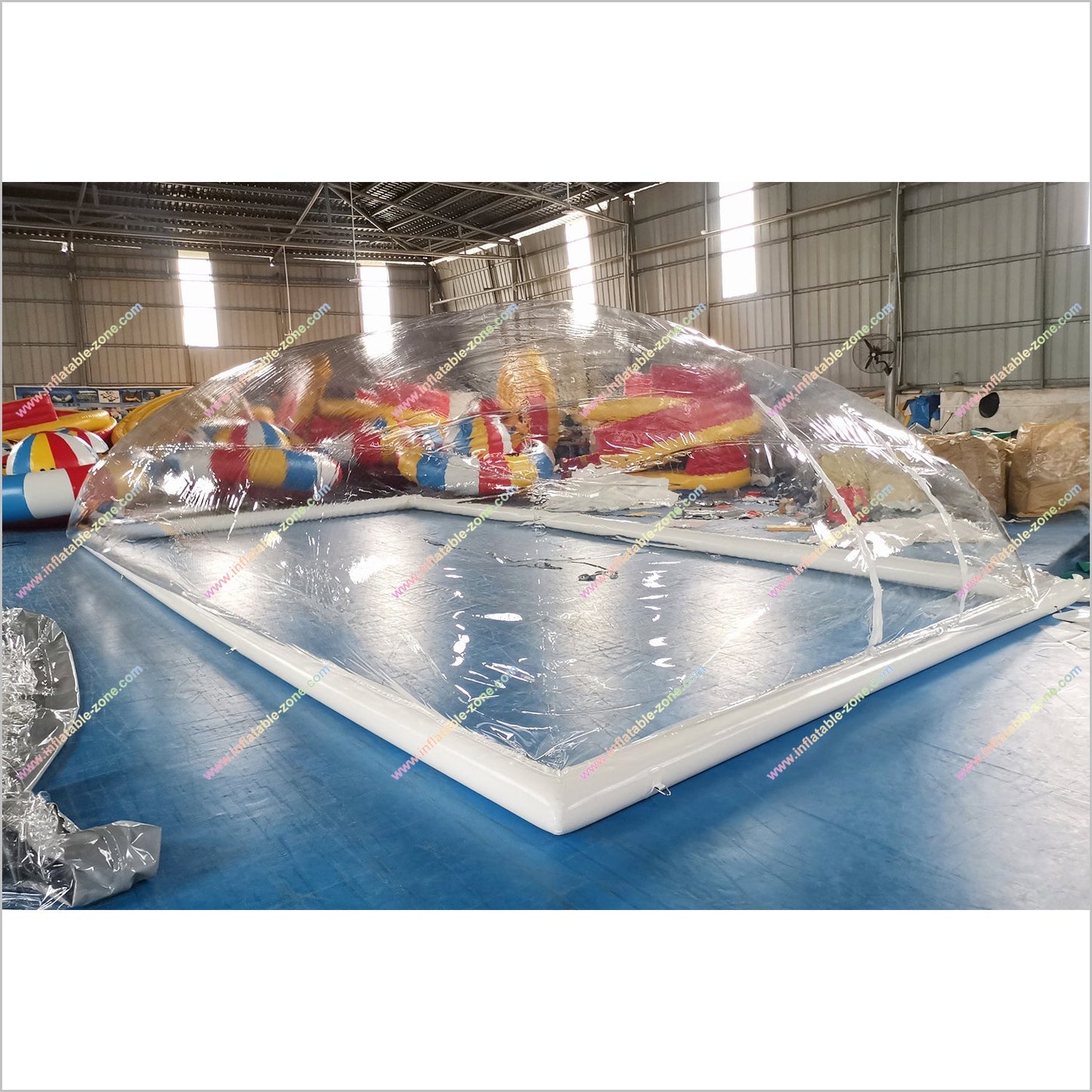 Cover Inflatable Pool Indoor Outdoor Play Equipment Transparent Cover Inflatable Pool Dome Tent With Roof