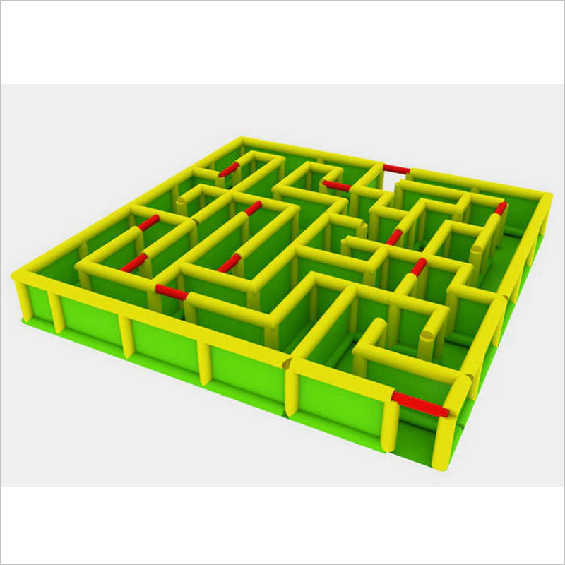 PVC Tarpaulins Inflatable Sports Games Labyrinth Maze Kids Playground - Inflatable-Zone