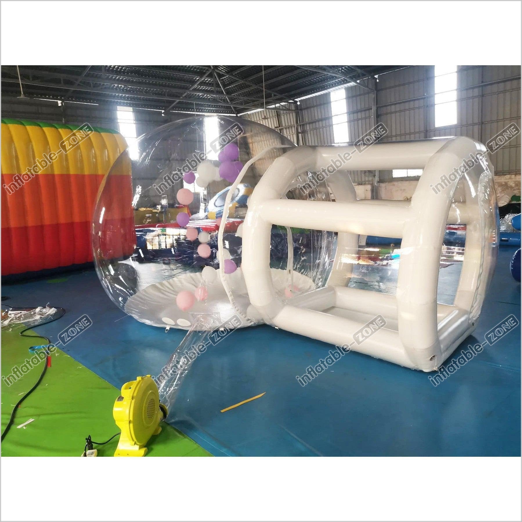 Inflatable Bubble Tent Camping Clear Dome Tent Clear Bubble Tent - Inflatable-Zone