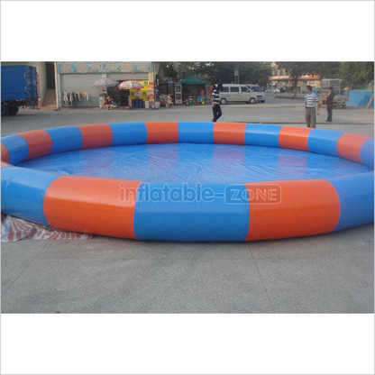 Inflatable Water Pool Round Shape Colorful Inflatable Swimming Pool