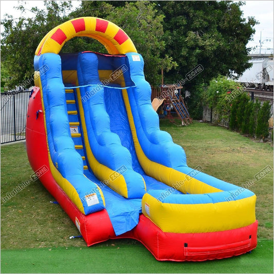 Circus Mega Water Inflatable Slide Garden Water Inflatables Wet And Dry Slide Bouncers For Parties - Inflatable-Zone