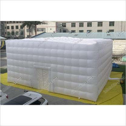 Giant White Wedding Inflatable Cube Tent Large Party Inflatable Tent House For Outdoor - Inflatable-Zone