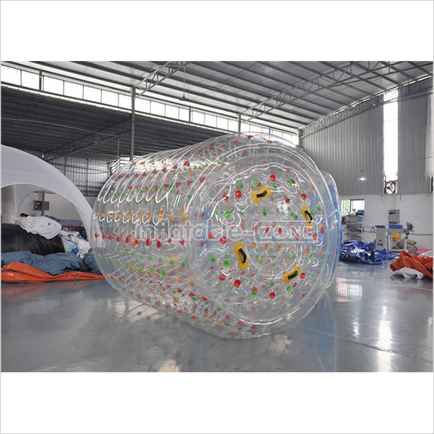 Inflatable Roller Bubbles Water Rolling Ball, Water Pool Inflatable Hamster Roller Wheel - Inflatable-Zone