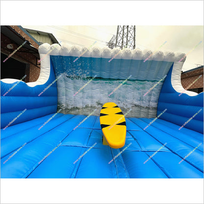 Surf Machine Outdoor Fun Park Near Me Mechanical Surf Machine Inflatable Wave Surfboard Simulator Game