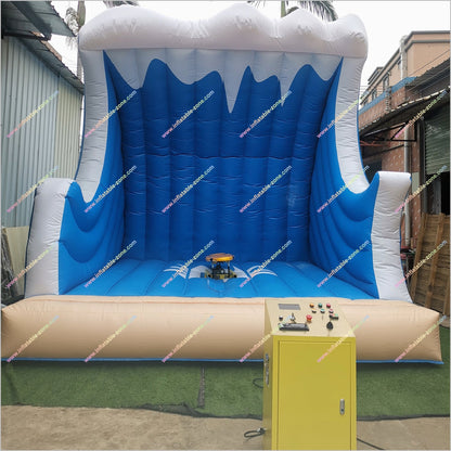 Amusement Park Outdoor Inflatable Surfing Machine Surfboard Ride Wave Surfing Mechanical Surf Simulator Ride Game