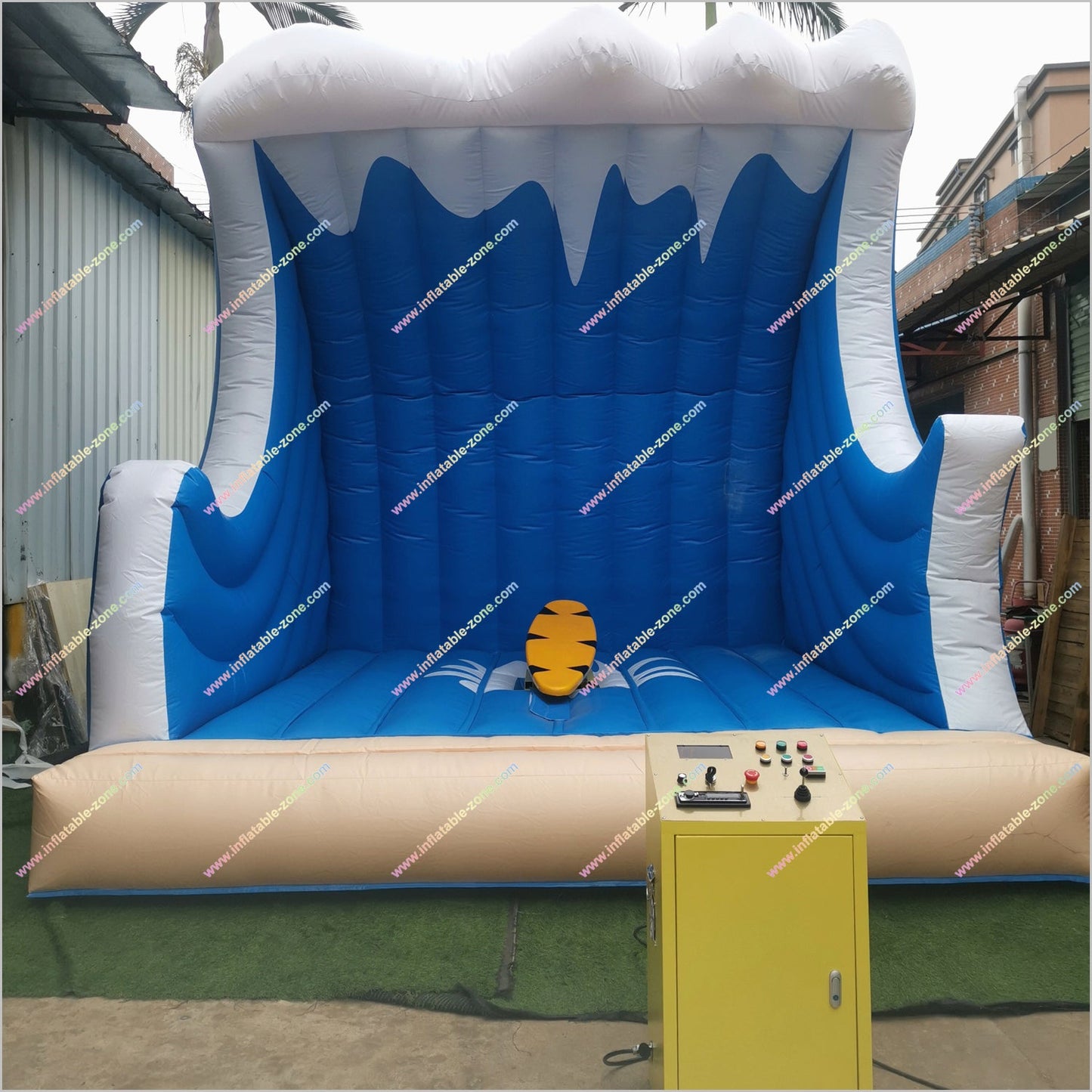 Amusement Park Outdoor Inflatable Surfing Machine Surfboard Ride Wave Surfing Mechanical Surf Simulator Ride Game