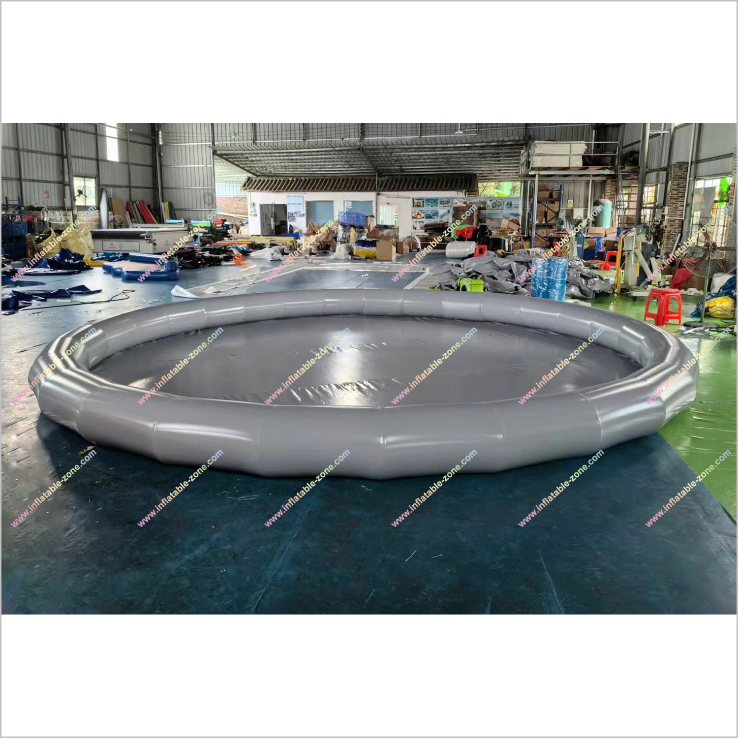 Round Inflatable Swimming Pool Backyard Amusement Park Inflatable Small Pool Water Play Toys - Inflatable-Zone