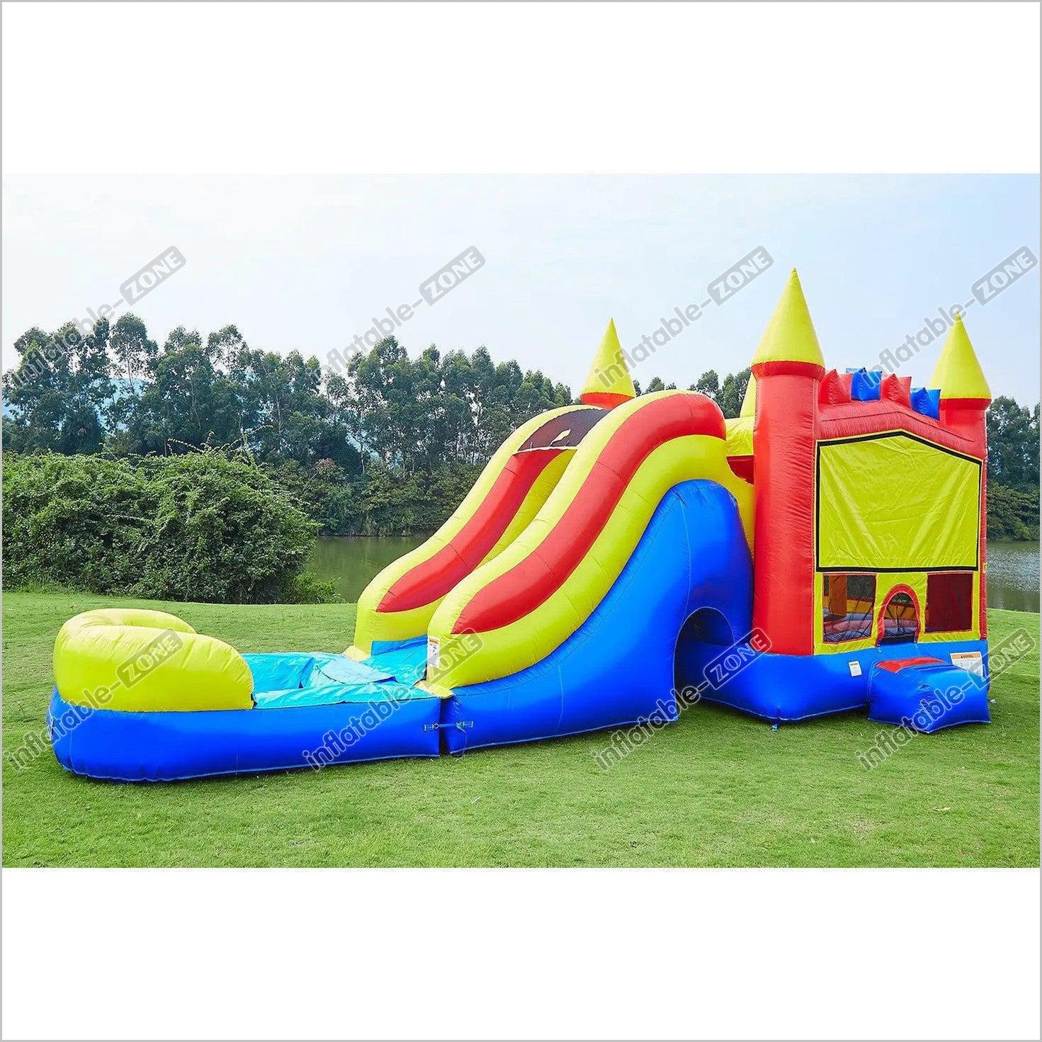 Bounceland Ultimate Combo Bounce House Giant Inflatable Slide Bouncer Local Bouncy Castle - Inflatable-Zone