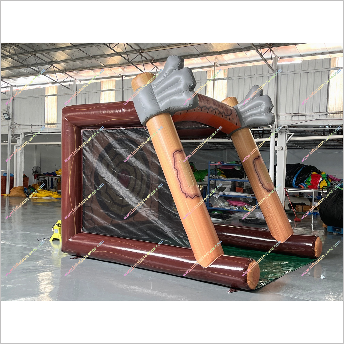 Battle Axes For Sale Inflatable Indoor Play Fun Target Game Shooting Dart Inflatable Axe Throw Rental