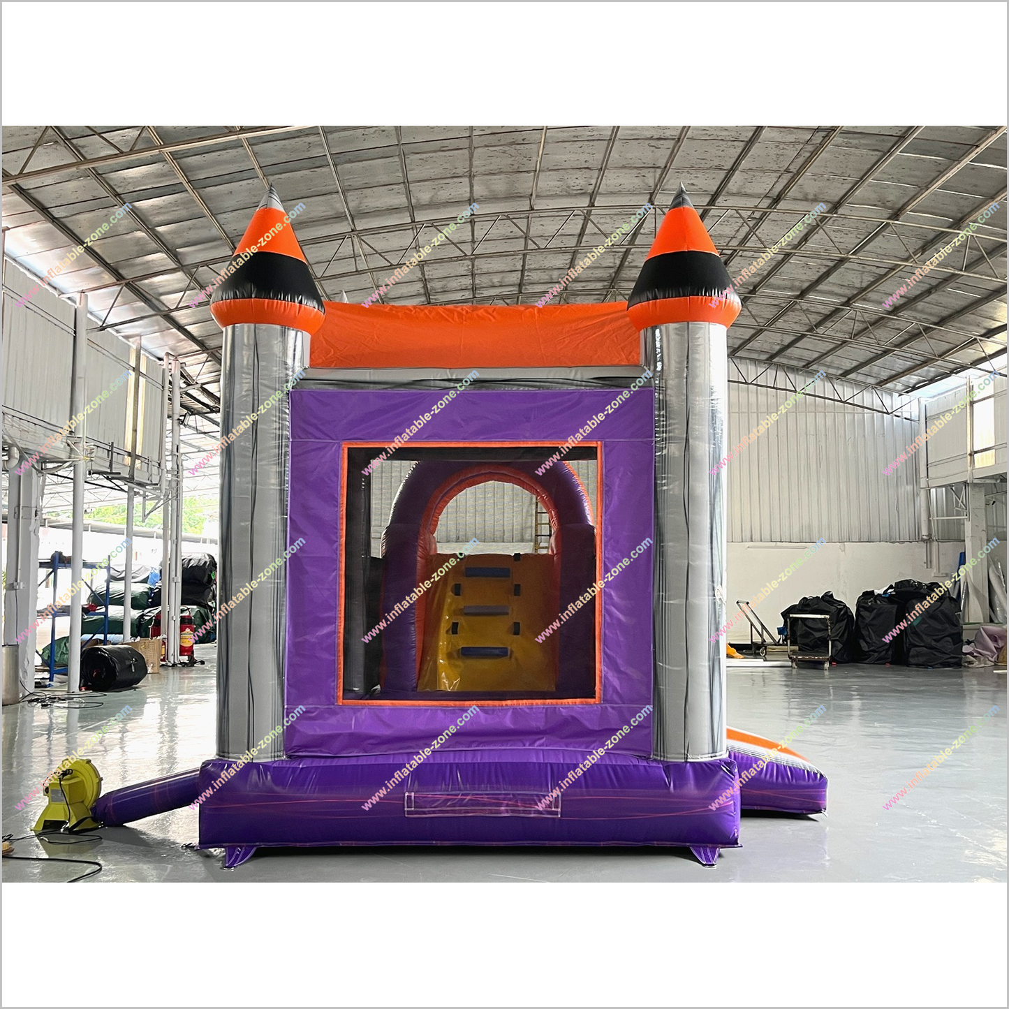 Best Halloween Inflatable Haunted House Bouncy Castle With Slides Combo Jumper For Sale
