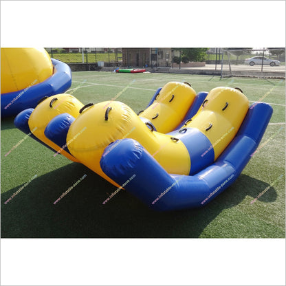 Best Inflatable Boat Water Seesaw Inflatable Pool Toy Outdoor Teeter Totter Inflatable Water Park For Adults - Inflatable-Zone