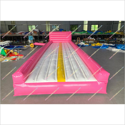Best Inflatable Tumble Track Fun Gymnastics Equipment Blow Up Air Tumble Track Gymnastics Tumbling Mat For Home