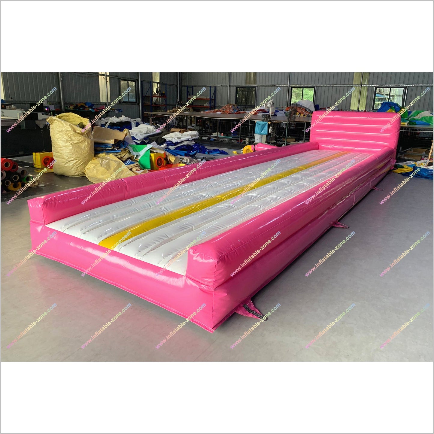 Best Inflatable Tumble Track Fun Gymnastics Equipment Blow Up Air Tumble Track Gymnastics Tumbling Mat For Home