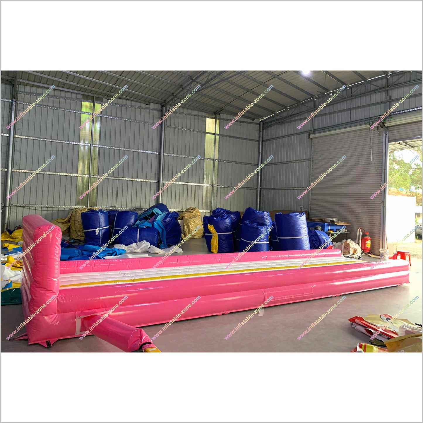 Best Inflatable Tumble Track Fun Gymnastics Equipment Blow Up Air Tumble Track Gymnastics Tumbling Mat For Home