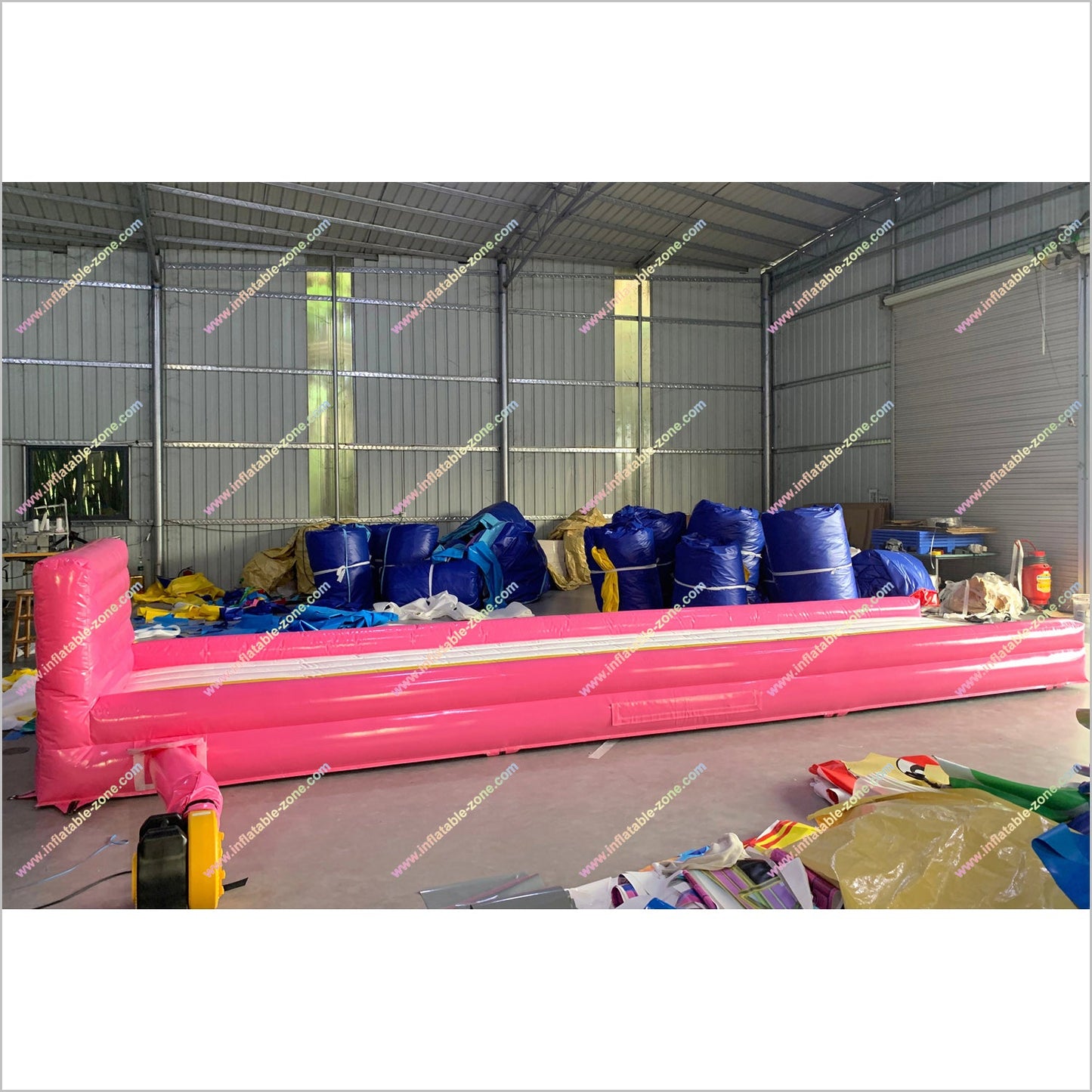 Best Inflatable Tumble Track Fun Gymnastics Equipment Blow Up Air Tumble Track Gymnastics Tumbling Mat For Home
