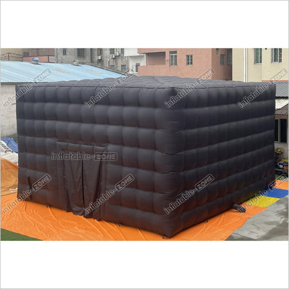 Black Inflatable Night Club Large Inflatable Party Tent Waterproof Nightclub House Disco Tent For Outdoor Wedding - Inflatable-Zone