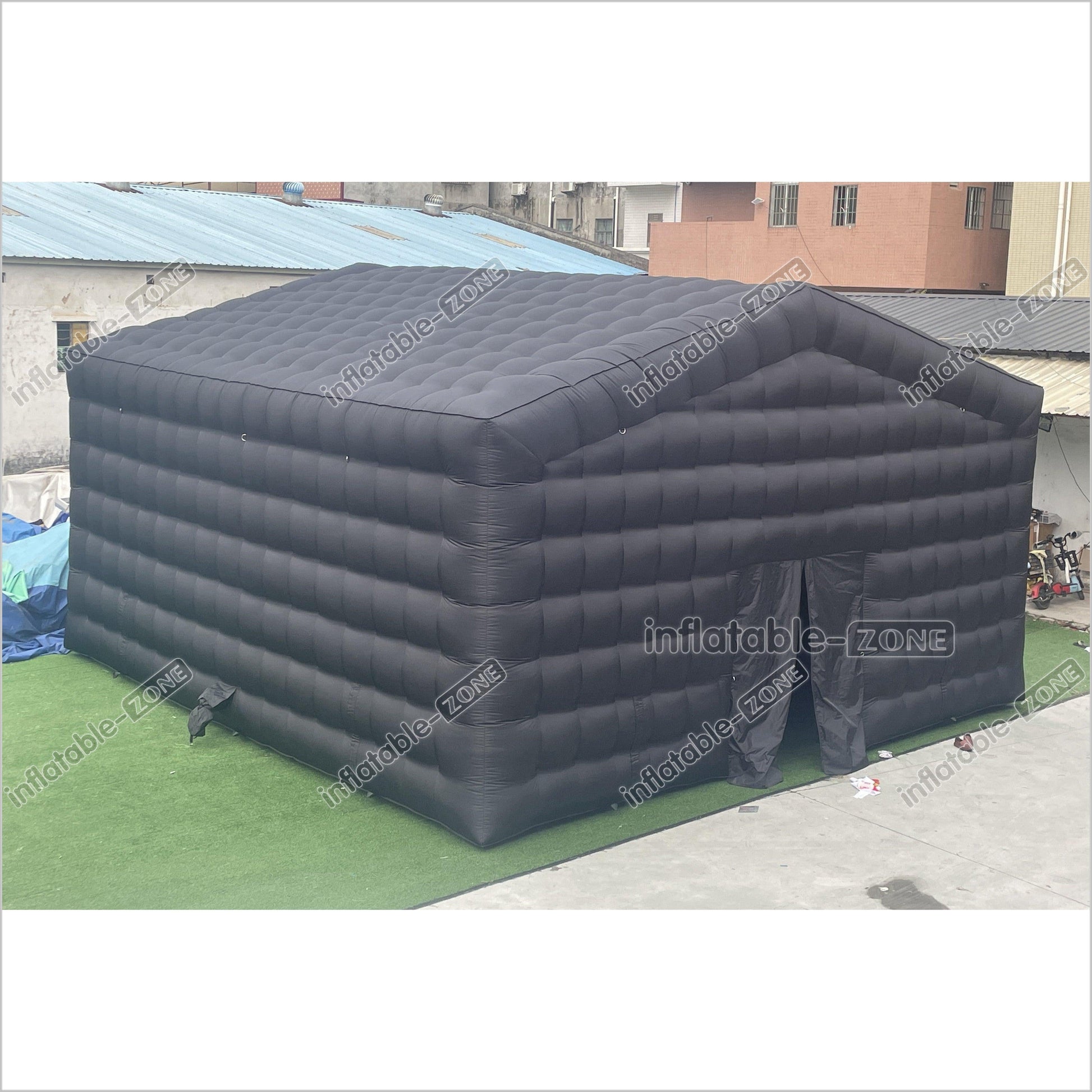 Backyard Large Black Inflatable Nightclub Wedding Tent Inflatable Disco Party Tent House Blow Up Nightclub - Inflatable-Zone