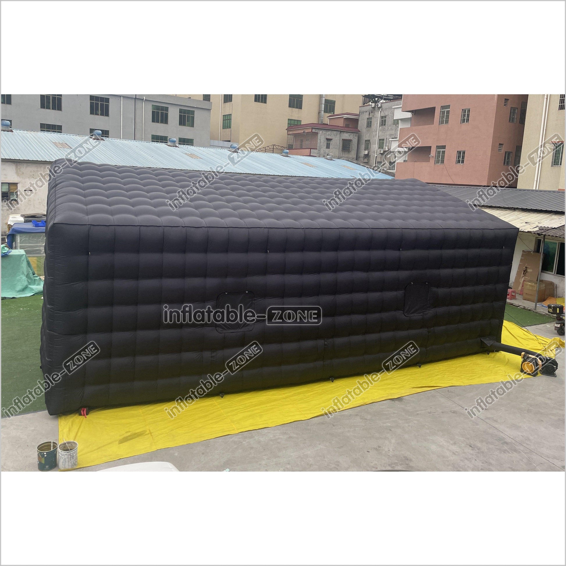 Backyard Large Black Inflatable Nightclub Wedding Tent Inflatable Party Tent For Outdoor Event - Inflatable-Zone