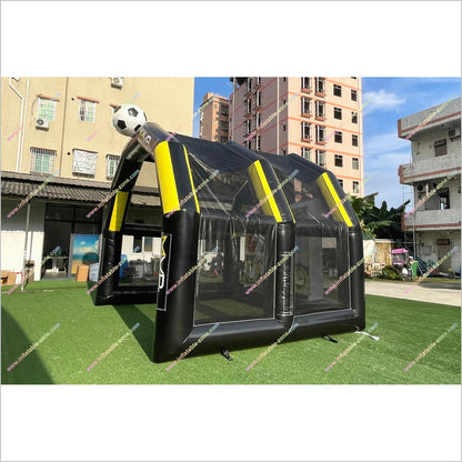 Blow Up Football Goal Inflatable Outdoor Play Equipment Football Goal Wall Game Shooting Fun Activities For Team Building