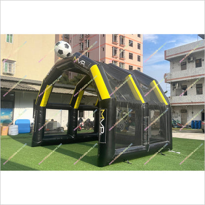 Blow Up Football Goal Inflatable Outdoor Play Equipment Football Goal Wall Game Shooting Fun Activities For Team Building