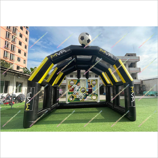 Blow Up Football Goal Inflatable Outdoor Play Equipment Football Goal Wall Game Shooting Fun Activities For Team Building