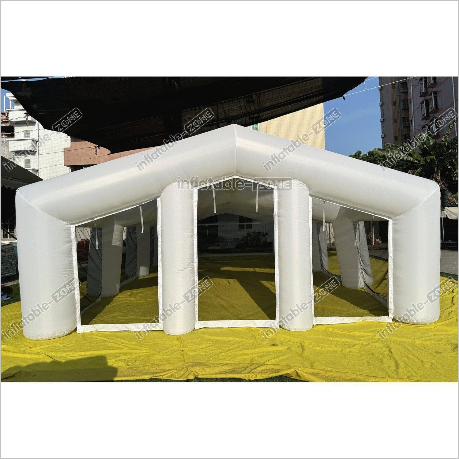 Outdoor Inflatable Camping Tent Blow Up Party Tent Fun Yard Games Inflatable Tent House For Adults - Inflatable-Zone