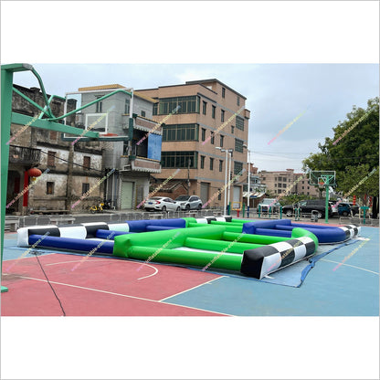 Blow Up Zorb Ball Race Track Inflatable Interactive Playgrounds Adult Hamster Balls Track Experience Sports Games Outdoor - Inflatable-Zone