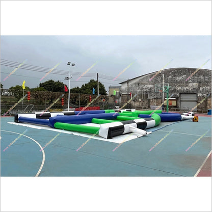 Blow Up Zorb Ball Race Track Inflatable Interactive Playgrounds Adult Hamster Balls Track Experience Sports Games Outdoor - Inflatable-Zone
