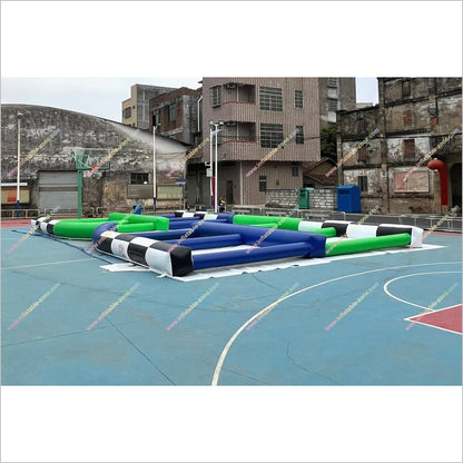 Blow Up Zorb Ball Race Track Inflatable Interactive Playgrounds Adult Hamster Balls Track Experience Sports Games Outdoor - Inflatable-Zone