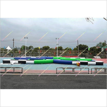 Blow Up Zorb Ball Race Track Inflatable Interactive Playgrounds Adult Hamster Balls Track Experience Sports Games Outdoor - Inflatable-Zone