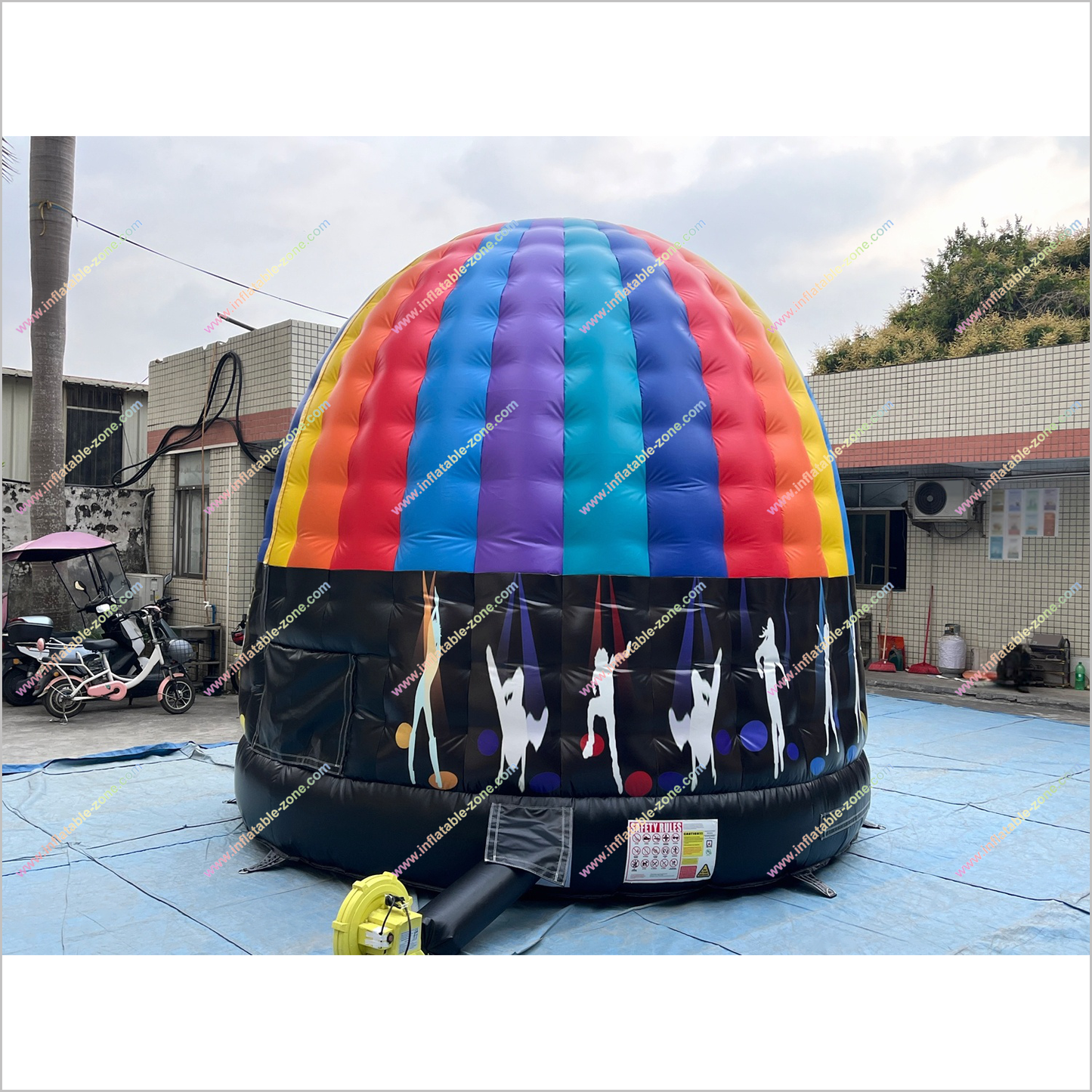 Inflatable Disco Dome Hire Near Me Bouncy Castle Price Music Club Bounce House Commercial For Sale - Inflatable-Zone