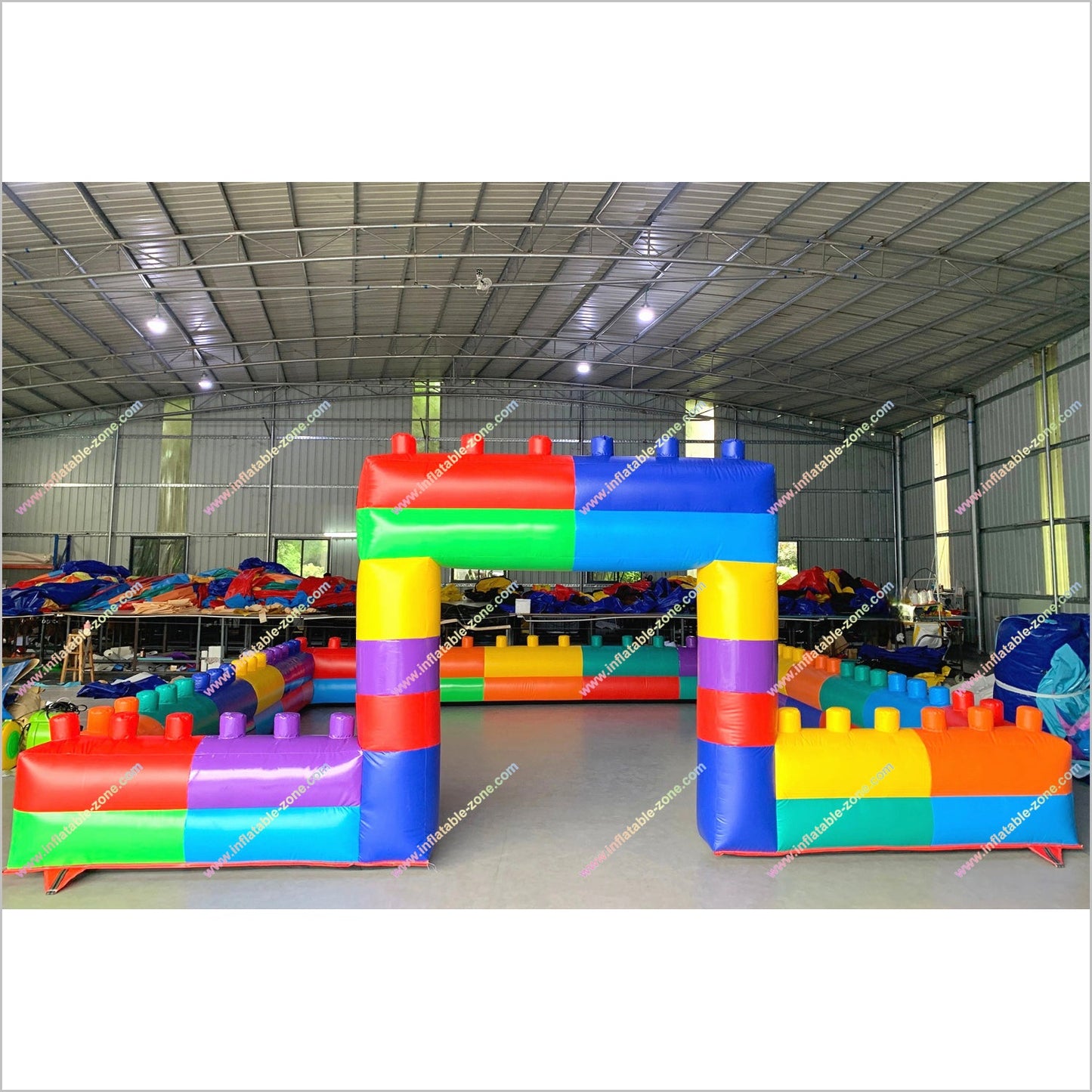 Building Blocks Inflatable Playground Rental Near Me Inflatable Fences Childrens Indoor Play Area