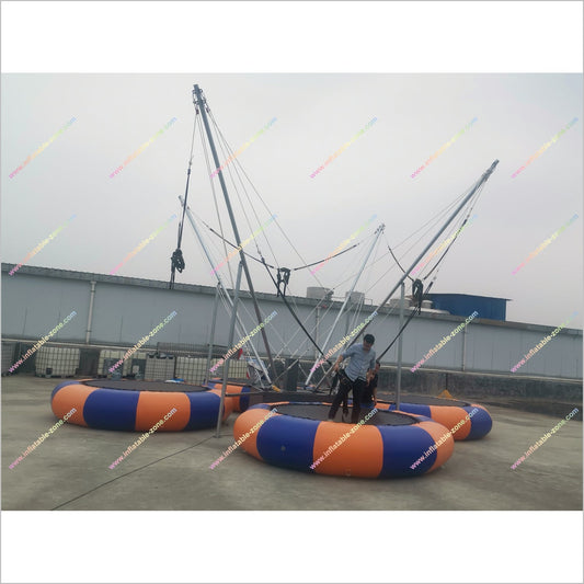 Bungee Jumping Trampoline Amusement Park Rides Near Me Best Sport Equipment Inflatable Bungee Trampoline Games