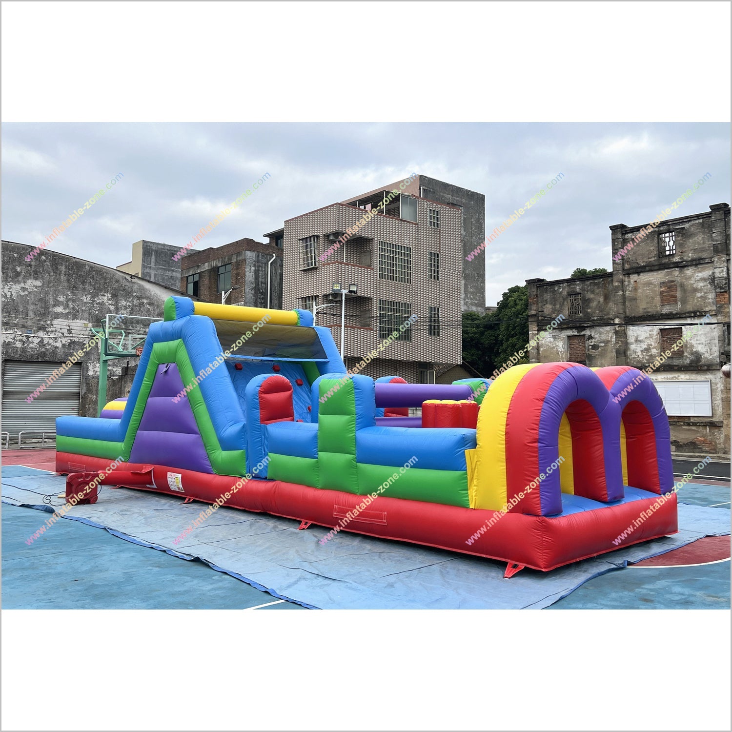 Best Amusement Parks Buy Inflatable Obstacle Course Extreme Game Obstacle Course Bounce House For Rent - Inflatable-Zone