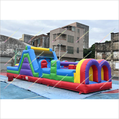 Best Amusement Parks Buy Inflatable Obstacle Course Extreme Game Obstacle Course Bounce House For Rent - Inflatable-Zone