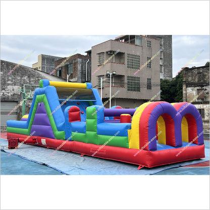 Best Amusement Parks Buy Inflatable Obstacle Course Extreme Game Obstacle Course Bounce House For Rent - Inflatable-Zone