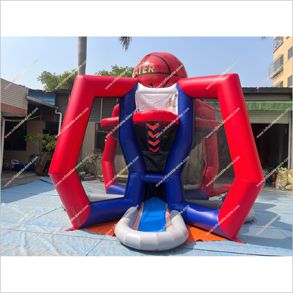 Buzzer Beater Inflatable Basketball Games Fun Team Activities Competition Basketball Interactive Inflatable Park - Inflatable-Zone