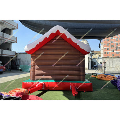 Christmas Tree Snowman Bounce House Cost To Play Games Commercial Inflatable Playground Bouncy Castle Rentals Near Me - Inflatable-Zone
