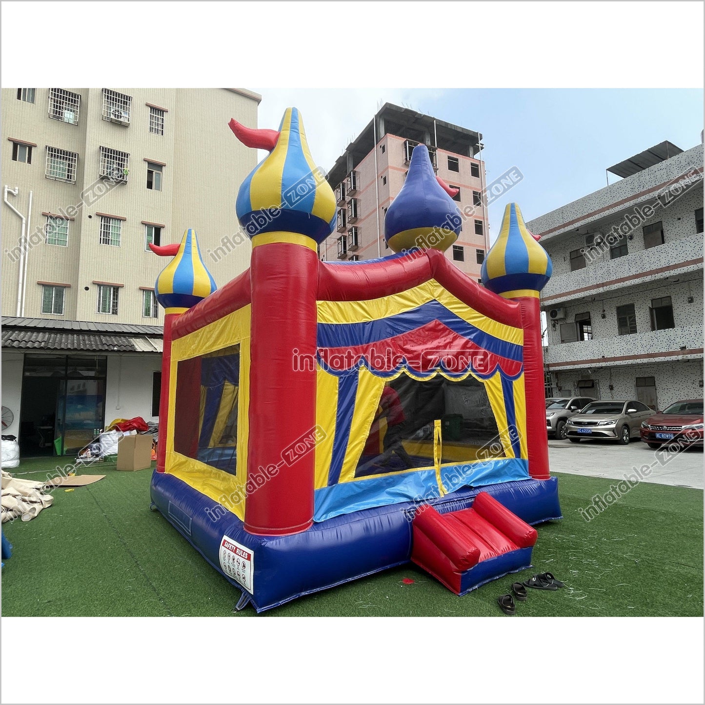 Circus Bounce House Soft Play Fun Inflatable Bouncy Castle Party Big Jumpers For Parties - Inflatable-Zone