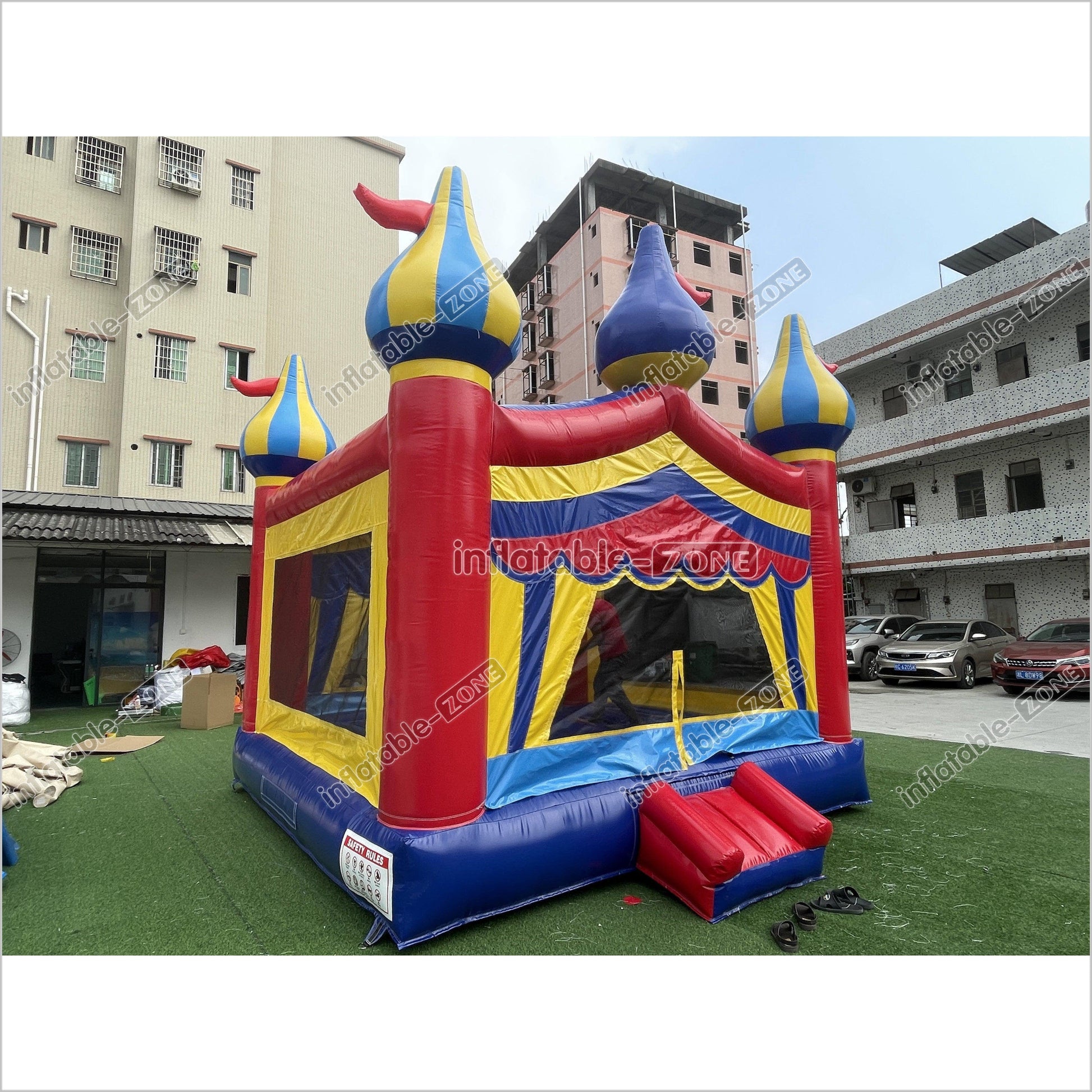 Circus Bounce House Soft Play Fun Inflatable Bouncy Castle Party Big Jumpers For Parties - Inflatable-Zone