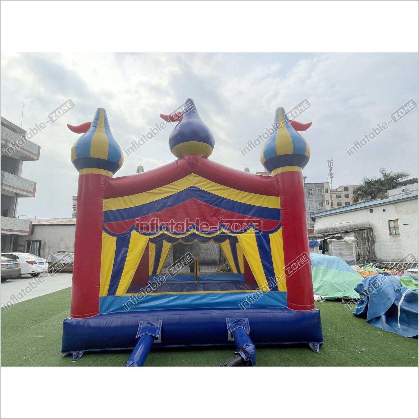 Circus Bounce House Soft Play Fun Inflatable Bouncy Castle Party Big Jumpers For Parties - Inflatable-Zone