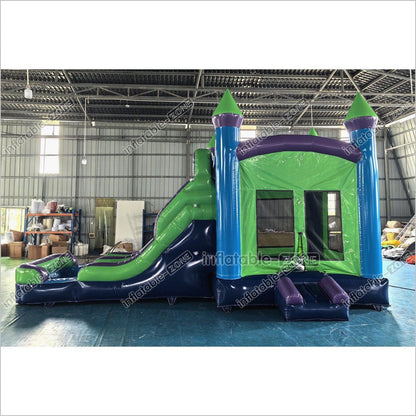 Commercial Bounce House Slide Combo Inflatable Jumper Rental Indoor Playground With Bouncy Castle Swimming Pool - Inflatable-Zone