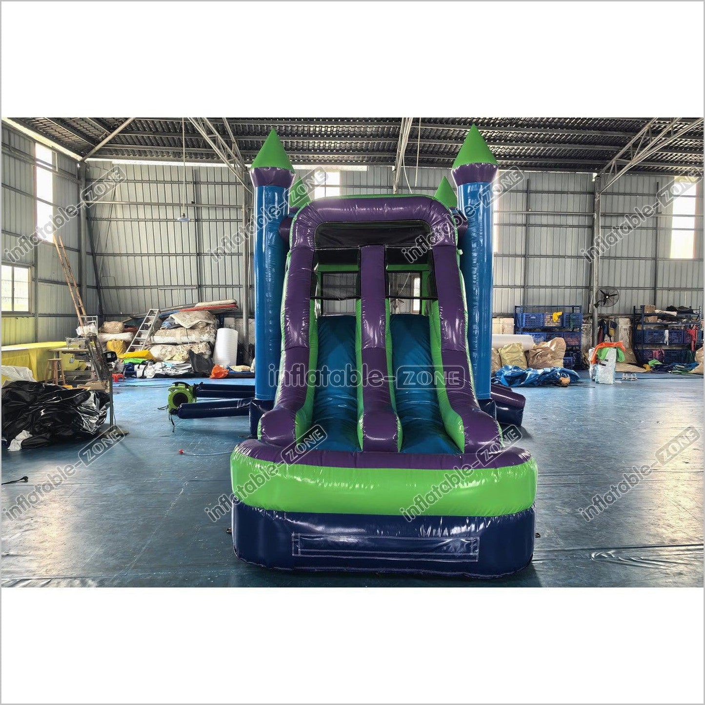 Commercial Bounce House Slide Combo Inflatable Jumper Rental Indoor Playground With Bouncy Castle Swimming Pool - Inflatable-Zone