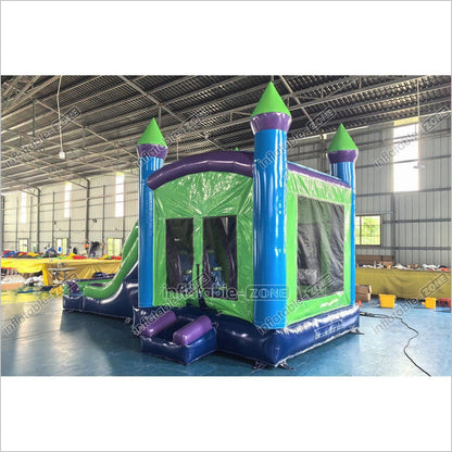 Commercial Bounce House Slide Combo Inflatable Jumper Rental Indoor Playground With Bouncy Castle Swimming Pool - Inflatable-Zone