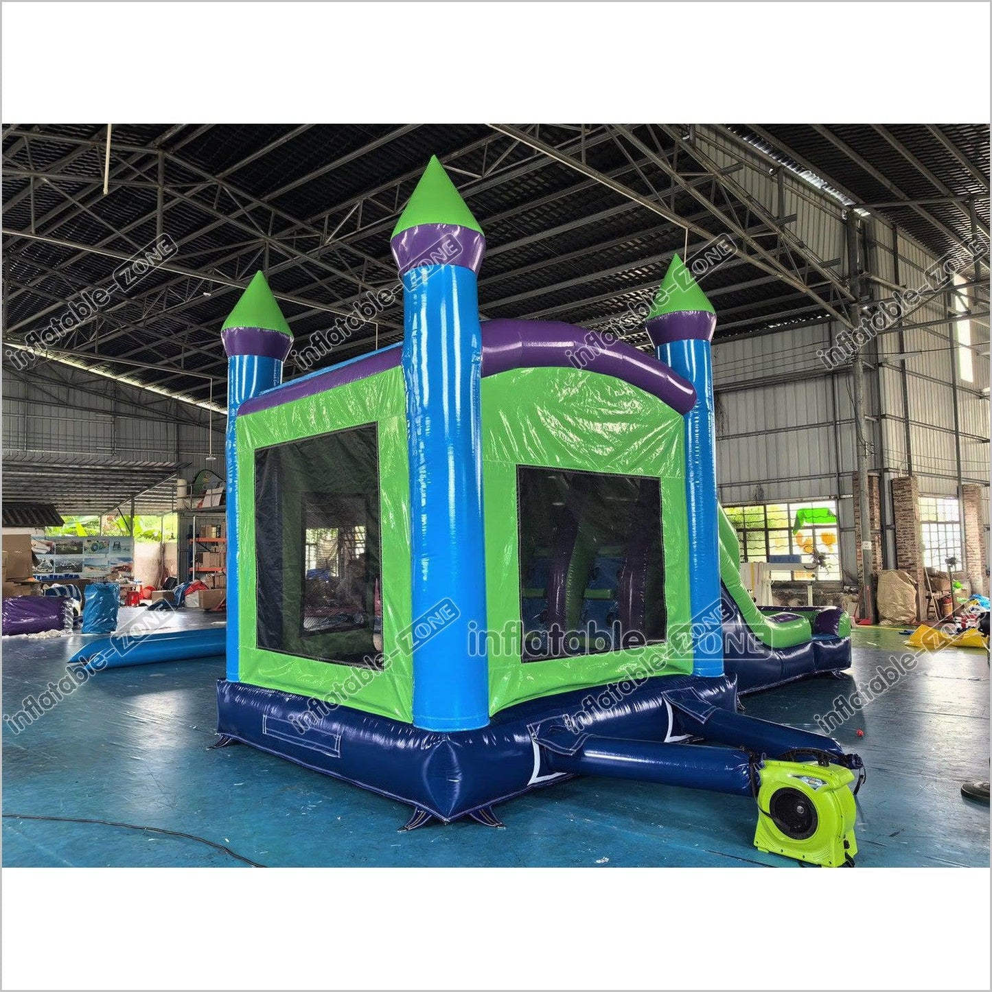 Commercial Bounce House Slide Combo Inflatable Jumper Rental Indoor Playground With Bouncy Castle Swimming Pool - Inflatable-Zone