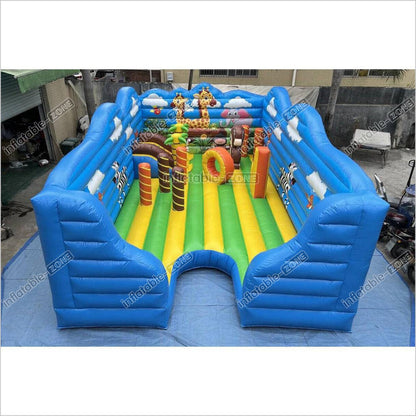 Commercial Inflatable Fun City Colorful Play Inflatable Kids Playground Inflatable Amusement Equipment - Inflatable-Zone