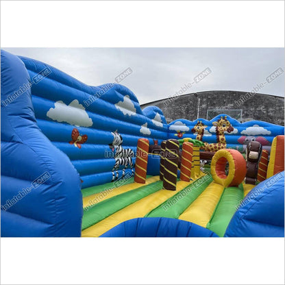 Commercial Inflatable Fun City Colorful Play Inflatable Kids Playground Inflatable Amusement Equipment - Inflatable-Zone