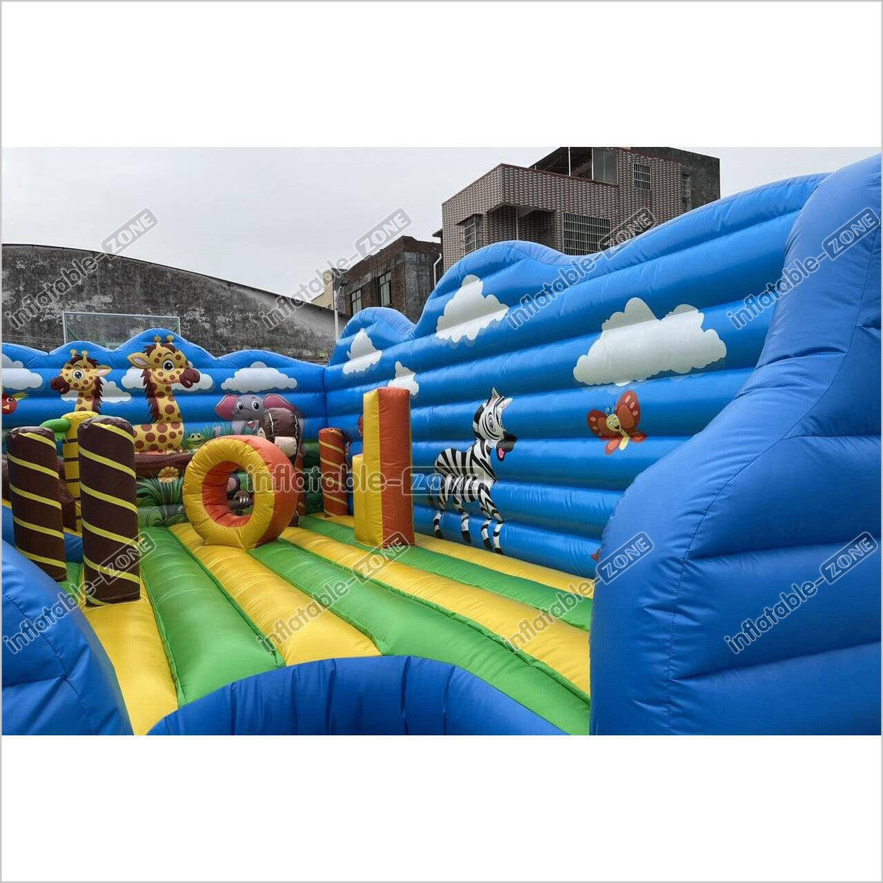 Commercial Inflatable Fun City Colorful Play Inflatable Kids Playground Inflatable Amusement Equipment - Inflatable-Zone